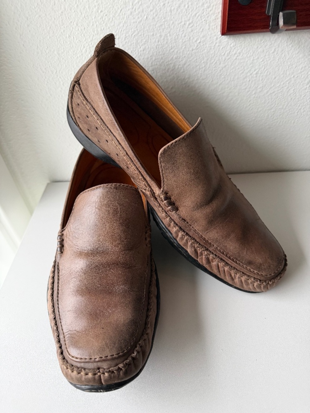 Timberland Brown Leather Loafers Men’s Size 11